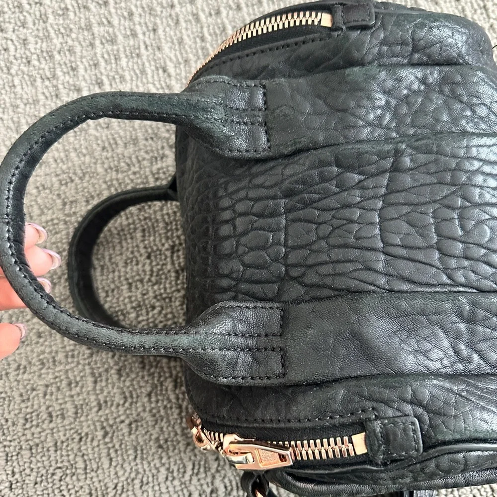 Alexander Wang Black Mini Bag with Gold Accents - Picture 2 of 4
